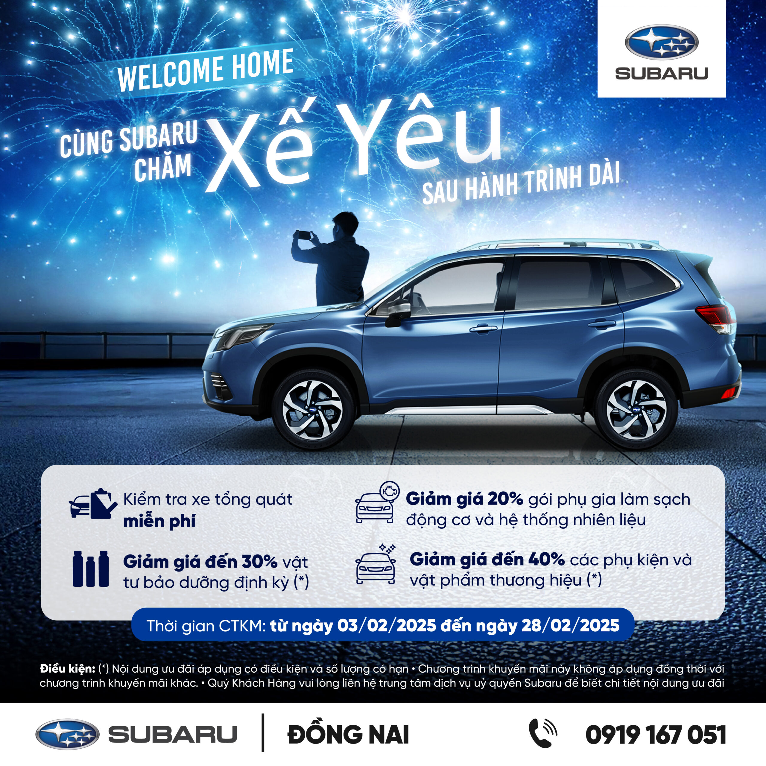 Bảo Dưỡng Xe Đón Năm Mới 2025 