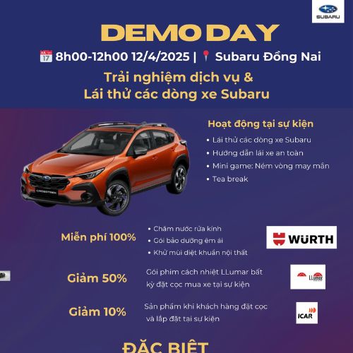 Sự Kiện Demo Day và Khuyến Mãi Dịch Vụ