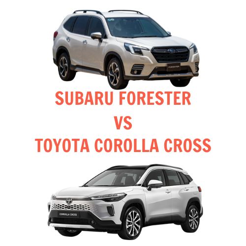 So sánh Subaru Forester và Toyota Corolla Cross