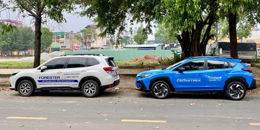 Subaru Bình Dương – Đại Lý Subaru 4S Chính Hãng 2 xe sự kiện lái thử subaru bình dương