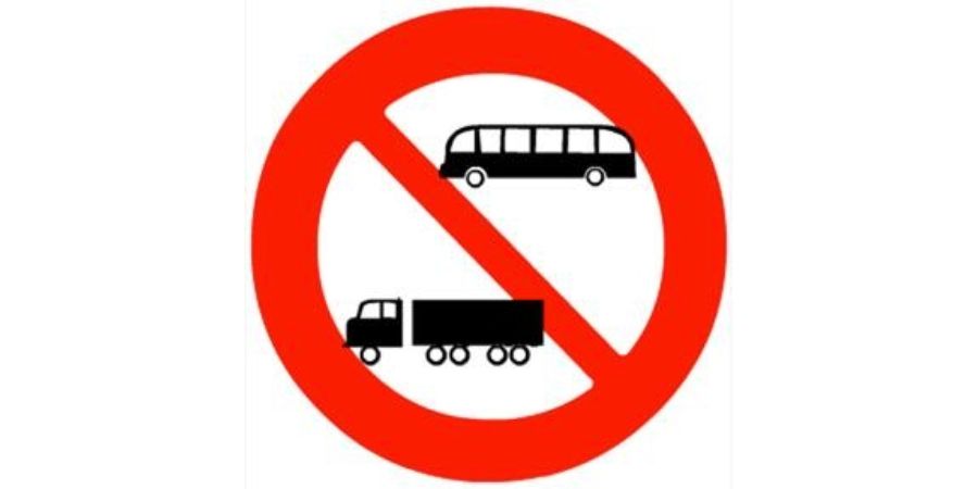 Biển Cấm Xe Tải: Hướng Dẫn Toàn Diện Về Các Loại Biển Báo và Quy Định 2025 7 Biển P.107 - Cấm ô tô khách và ô tô tải
