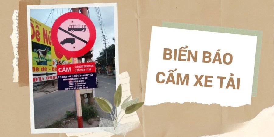 Biển Cấm Xe Tải: Hướng Dẫn Toàn Diện Về Các Loại Biển Báo và Quy Định 2025 2 Giới thiệu về biển cấm xe tải