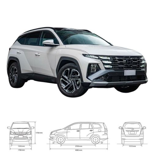 Kích thước xe ô tô các loại đầy đủ nhất 2025