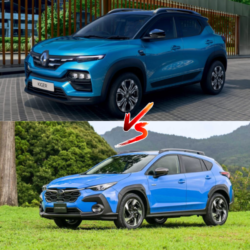 So sánh Subaru Crosstrek 2024 và Renault Kiger 2021. Mua xe nào?
