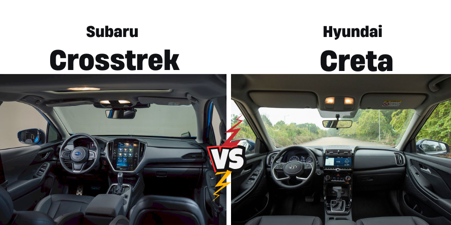 So sánh Subaru Crosstrek và Hyundai Creta. Mua xe nào? 5 Noi That va Tien Nghi
