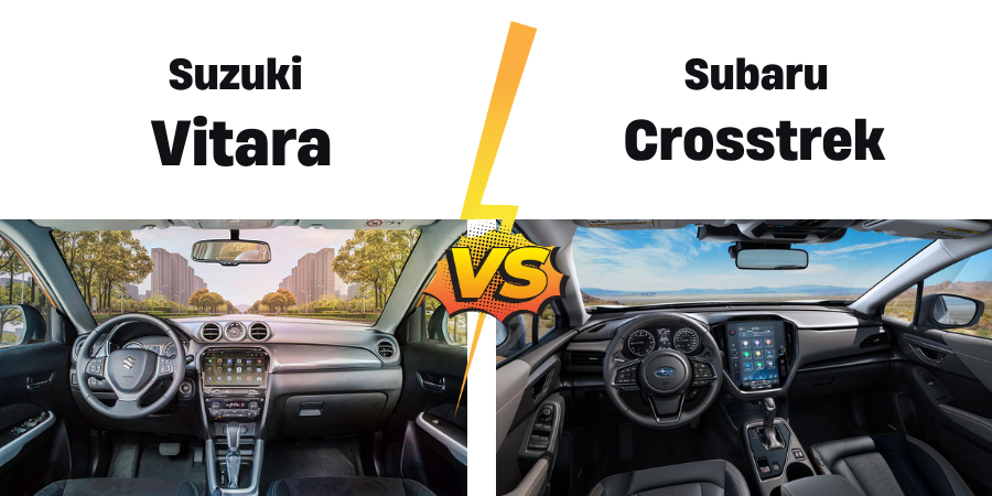 So sánh Subaru Crosstrek và Suzuki Vitara. Mua xe nào? 5 Noi that va tien nghi Ai thang ve khong gian va cong nghe