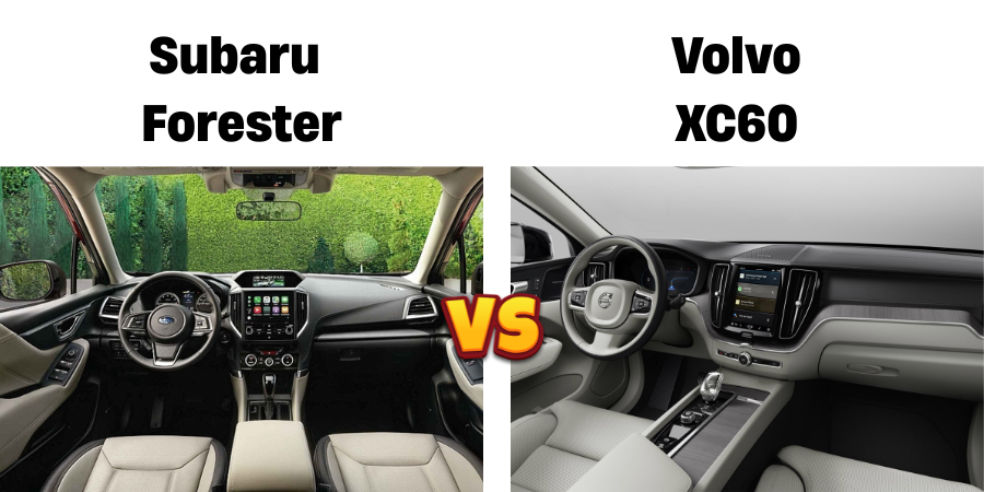 So sánh Subaru Forester 2022 và Volvo XC60 2022 5 So sanh khong gian noi that va tien nghi
