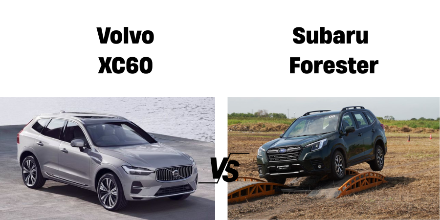 So sánh Subaru Forester 2022 và Volvo XC60 2022 4 So sanh thiet ke ngoai that Subaru Forester va Volvo XC60 2025