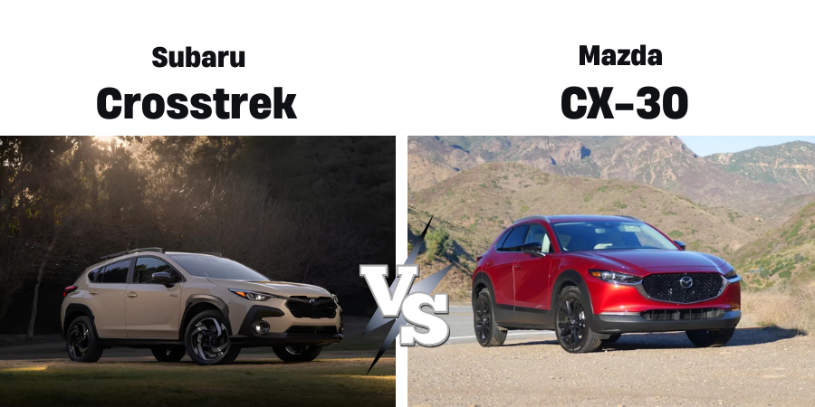 Subaru Crosstrek vs Mazda CX 30