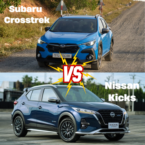 So sánh Subaru Crosstrek 2024 và Nissan Kicks 2022. Mua xe nào?