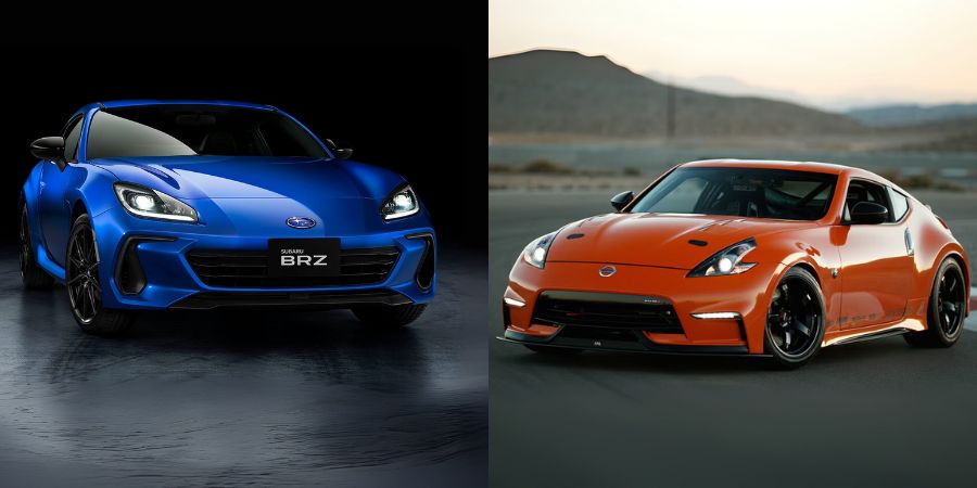 So sánh Subaru BRZ và Nissan 370Z 4 Ngoại thất Subaru BRZ VS Nissan 370Z