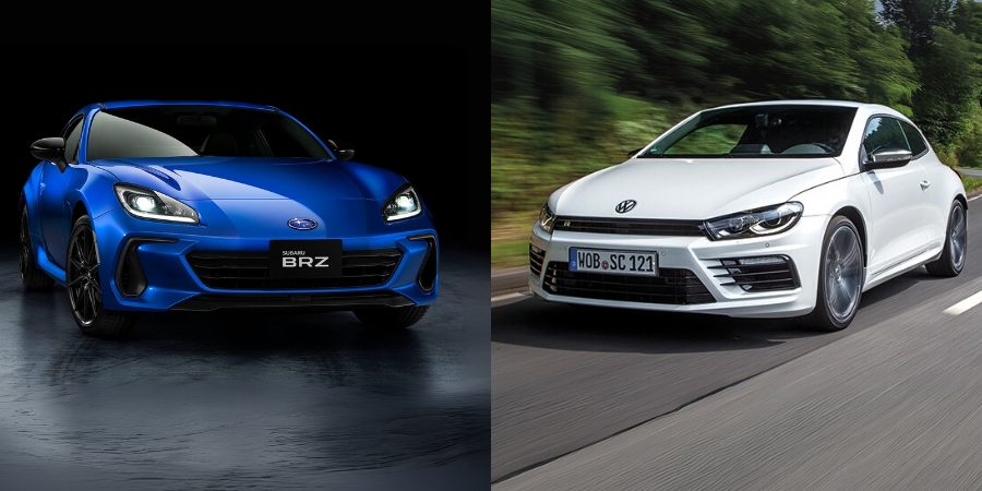 Ngoại thất Subaru BRZ VS Volkswagen Scirocco