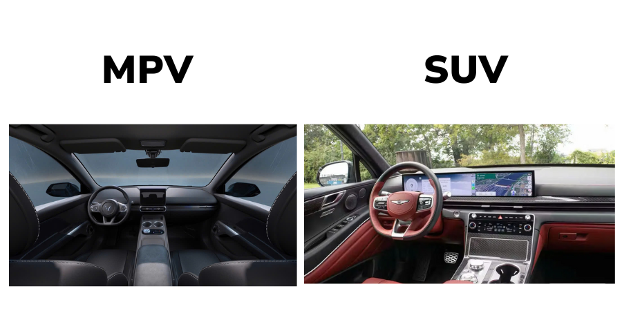 So sánh MPV và SUV: Điểm khác biệt và cách chọn 4 So sanh xe MPV va SUV ve khong gian noi that