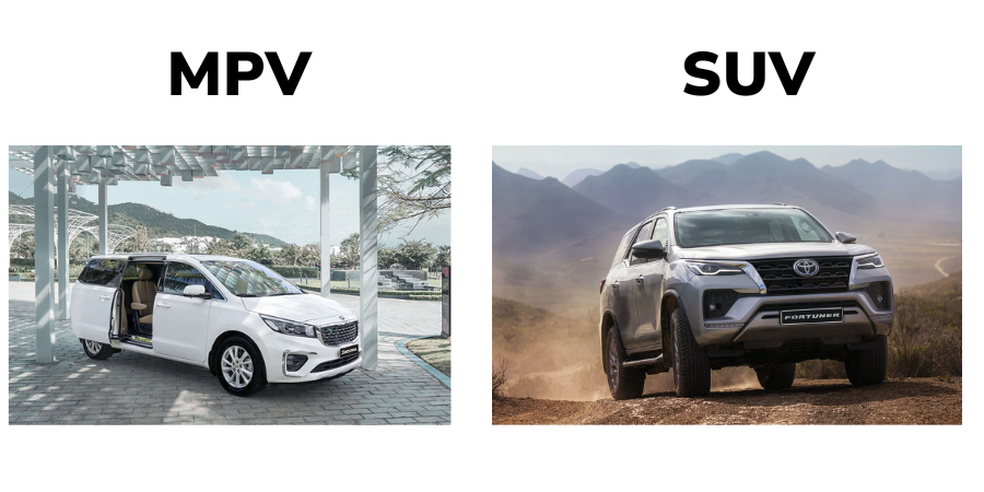 So sánh MPV và SUV: Điểm khác biệt và cách chọn 3 So sanh xe MPV va SUV ve thiet ke ngoai that