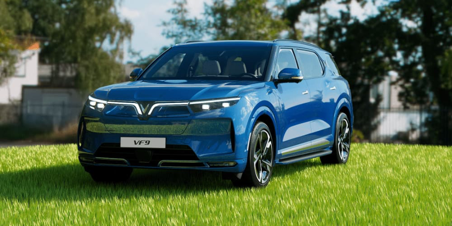 Top 10 mẫu xe 7 chỗ gầm cao hot nhất thị trường Việt Nam 11 VinFast VF 9 – SUV dien 7 cho gam cao