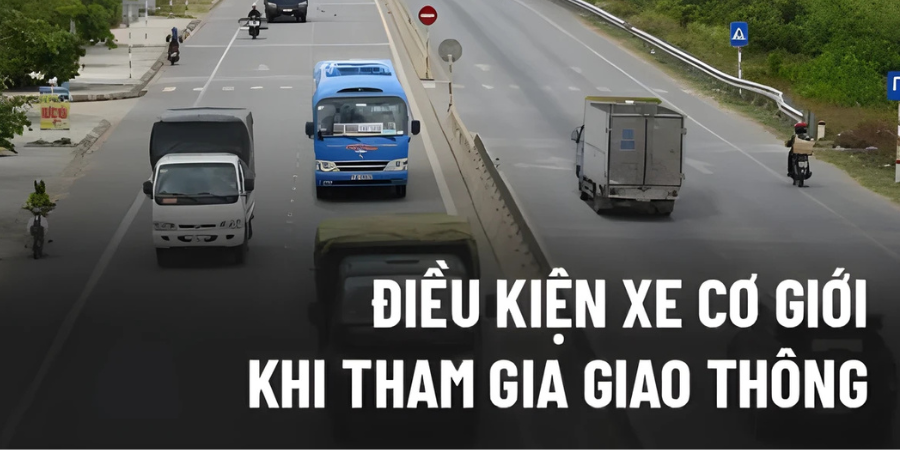 Xe cơ giới là gì? Danh mục và quy định chi tiết 2025 3 Xe cơ giới khi tham gia giao thông cần điều kiện gì