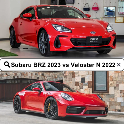 So sánh Subaru BRZ 2023 vs Veloster N 2022