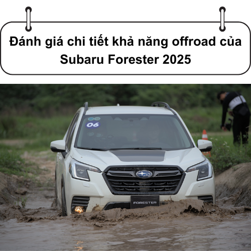 Đánh giá chi tiết khả năng offroad của Subaru Forester 2025