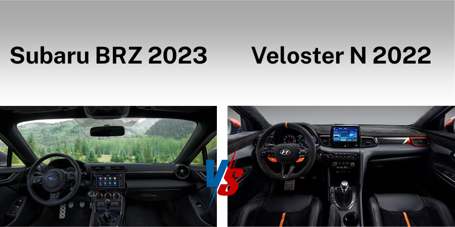 So sánh Subaru BRZ 2023 vs Veloster N 2022 3 Noi that tien nghi