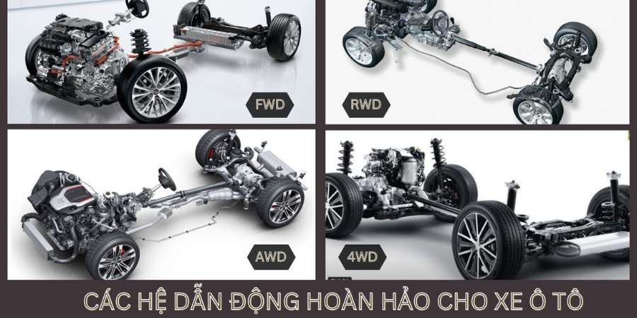 Tìm hiểu chi tiết dẫn động toàn thời gian trên xe ô tô 3 Phan loai va uu nhuoc diem he dan dong 4 banh o to
