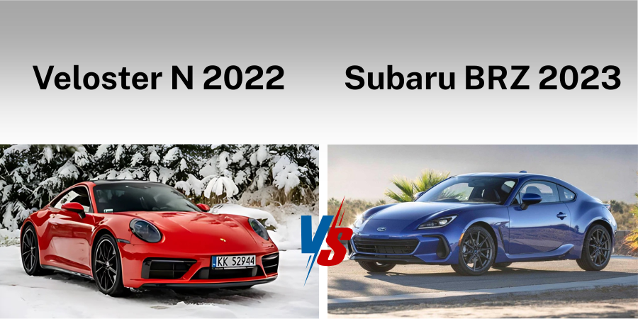 So sánh Subaru BRZ 2023 vs Veloster N 2022 2 Thiet ke va ngoai that