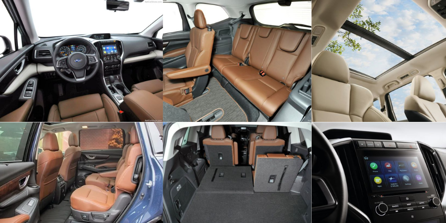Thông Tin Tham Khảo Về Subaru Ascent xe subaru 7 chỗ 4 Không Gian Nội Thất Subaru Ascent Xe Subaru 7 Chỗ