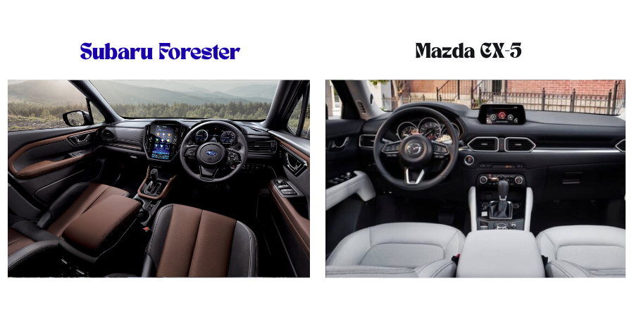 Mazda CX5 va forester 2025