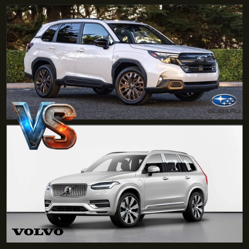 So sánh Forester 2.5 2025 và Volvo XC90 2025: phong cách phổ thông hay hay hạng sang?