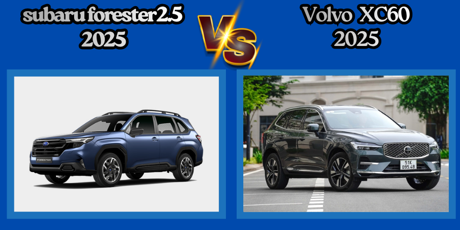 So sánh Forester 2.5 2025 và Volvo XC60 2025: Chênh lệch hơn 1 tỷ, nên chọn SUV nào? 2 Ngoại thất Forester 2.5 2025 và Volvo XC90 2025