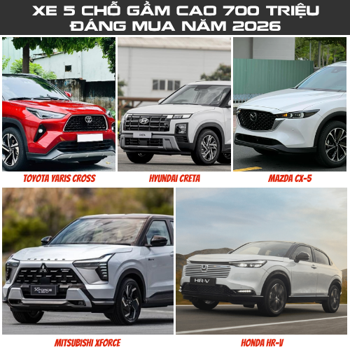 Gợi Ý Xe 5 Chỗ Gầm Cao Tầm 700 Triệu Nên Chọn